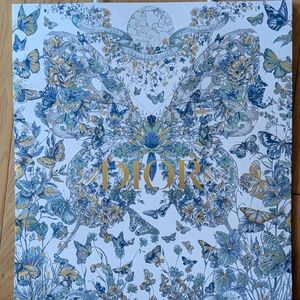Dior 2023 Butterfly Holiday Gift Bag Packaging